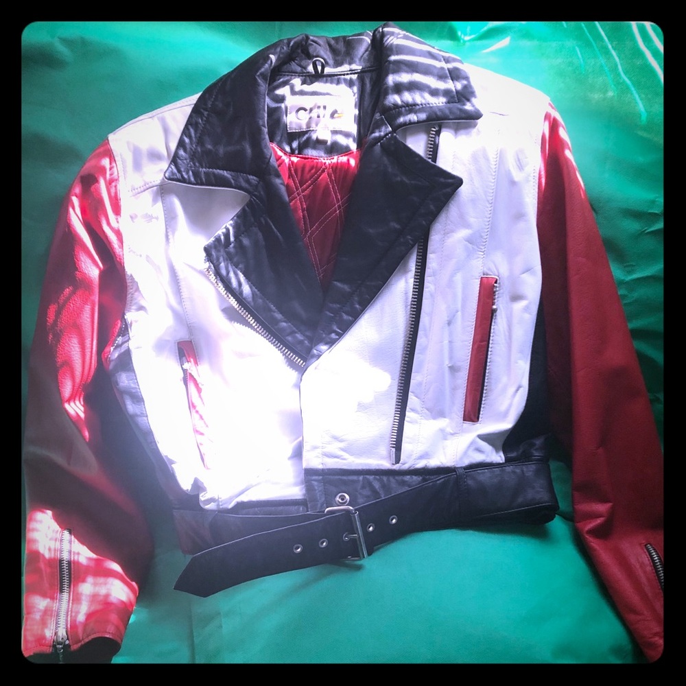 leather jacket